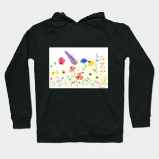 Colorful Wildflowers Hoodie